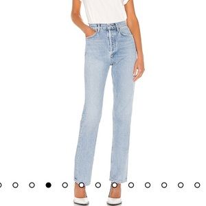 AGOLDE Lana Straight Leg Jeans